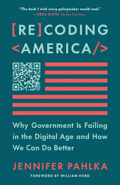 Cover of Recoding America by Jennifer Pahlka