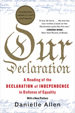 Cover of Our Declaration by Danielle Allen