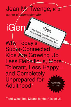 Cover of iGen by Jean M Twenge