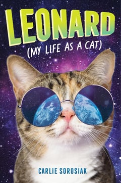 Cover of Leonard (My Life as a Cat) by Carlie Sorosiak