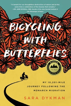Cover of Bicycling with Butterflies by Sara Dykman