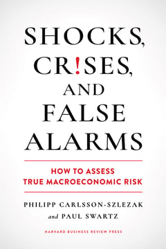 Cover of Shocks, Crises, and False Alarms by Philipp Carlsson-Szlezak