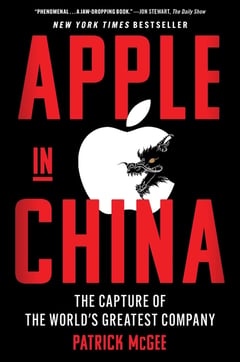 Cover of Apple in China by Patrick McGee