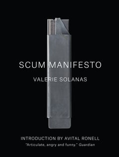 Cover of Scum Manifesto by Valerie Solanas