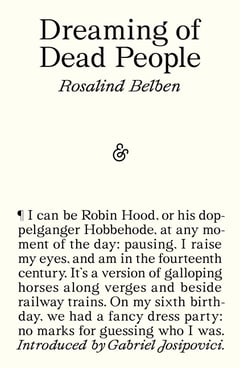 Cover of Dreaming of Dead People by Rosalind Belben