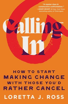 Cover of Calling in by Loretta J Ross