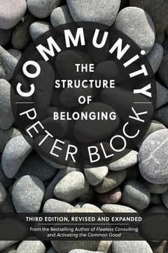 Cover of Community, Third Edition by Peter Block