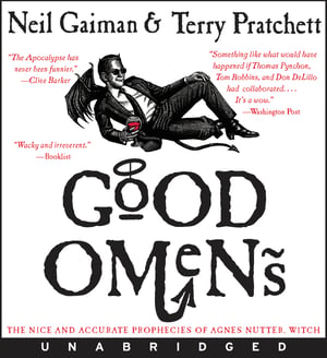 Cover of Good Omens by Neil Gaiman