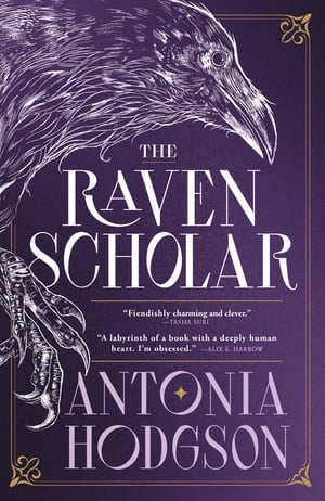 Cover of The Raven Scholar by Antonia Hodgson
