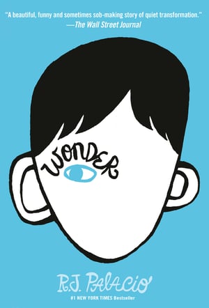 Cover of Wonder by R J Palacio