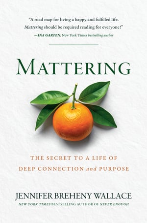 Cover of Mattering by Jennifer Breheny Wallace