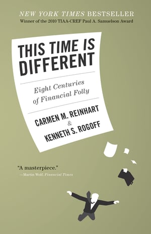 Cover of This Time Is Different by Carmen M Reinhart