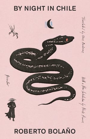 Cover of By Night in Chile by Roberto Bolaño