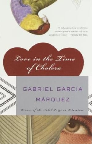 Cover of Love in the Time of Cholera by Gabriel Garcia Marquez