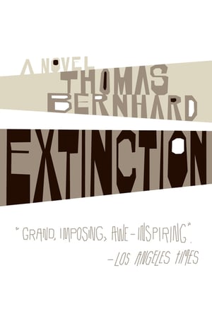 Cover of Extinction by Thomas Bernhard