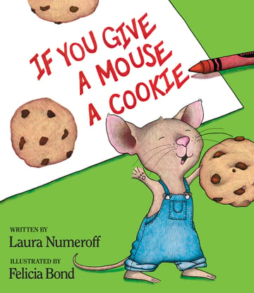 Cover of If You Give a Mouse a Cookie by Laura Joffe Numeroff