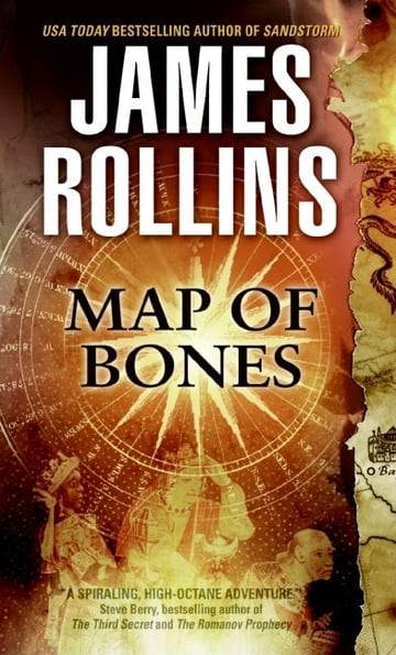 Cover of Map of Bones by James Rollins