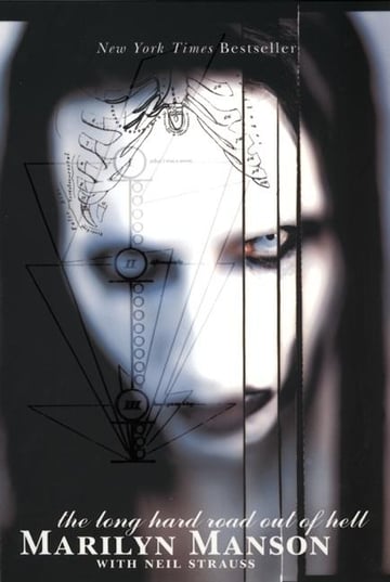 Cover of The Long Hard Road Out of Hell by Marilyn Manson