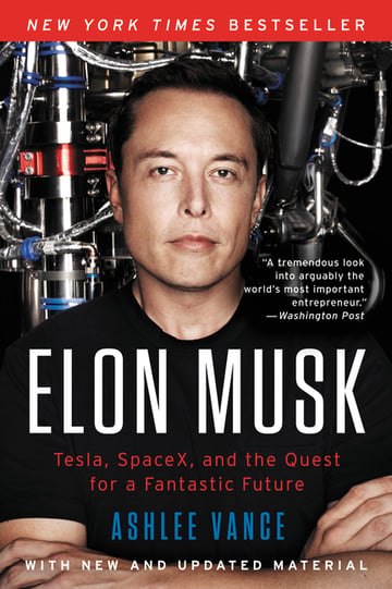 Cover of Elon Musk by Ashlee Vance