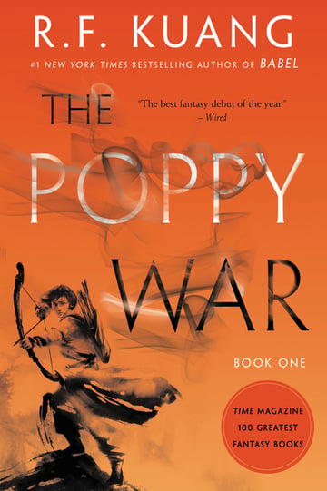 Cover of The Poppy War by R F Kuang
