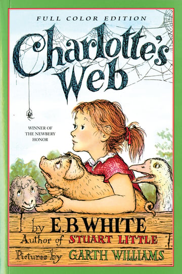 Cover of Charlotte's Web by E B White