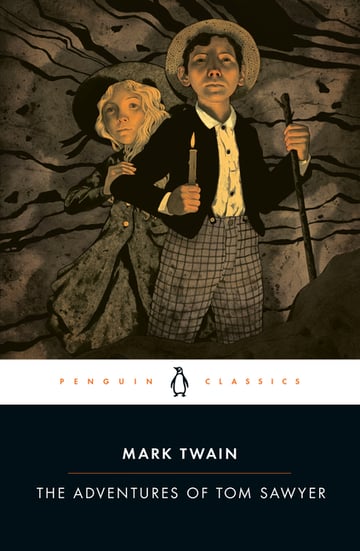 Cover of The Adventures of Tom Sawyer by Mark Twain
