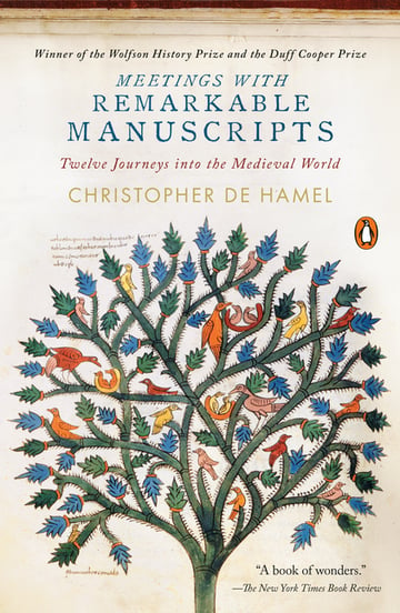 Cover of Meetings with Remarkable Manuscripts by Christopher de Hamel
