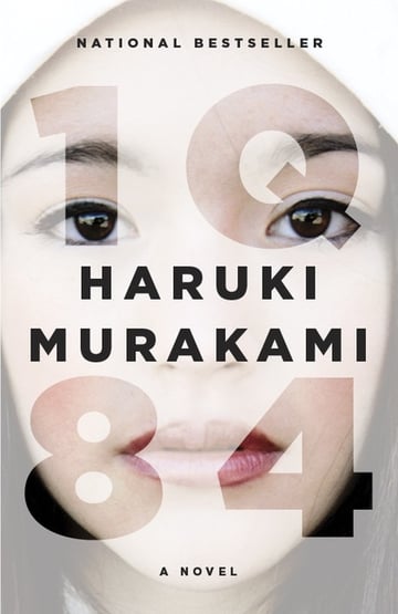 Cover of 1Q84 by Haruki Murakami