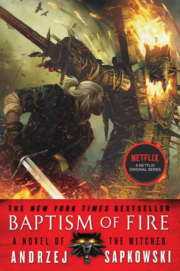 Cover of Baptism of Fire by Andrzej Sapkowski