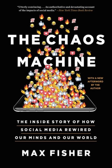 Cover of The Chaos Machine by Max Fisher
