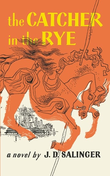 Cover of The Catcher in the Rye by J D Salinger
