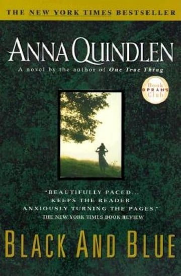 Cover of Black and Blue by Anna Quindlen