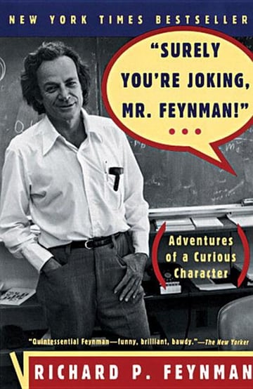 Cover of "surely You're Joking, Mr. Feynman!" by Richard P Feynman