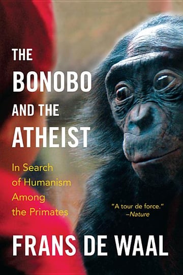 Cover of The Bonobo and the Atheist by Frans de Waal