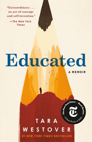 Cover of Educated by Tara Westover