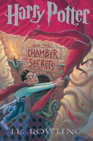 Cover of Harry Potter and the Chamber of Secrets by J K Rowling