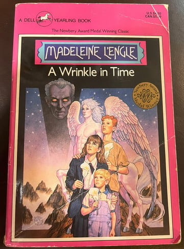 Cover of A Wrinkle in Time by Madeleine L'Engle
