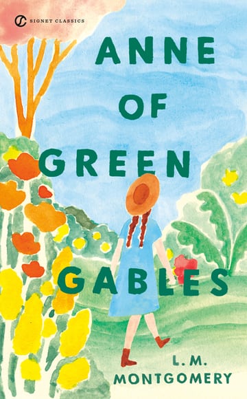 Cover of Anne of Green Gables by L M Montgomery