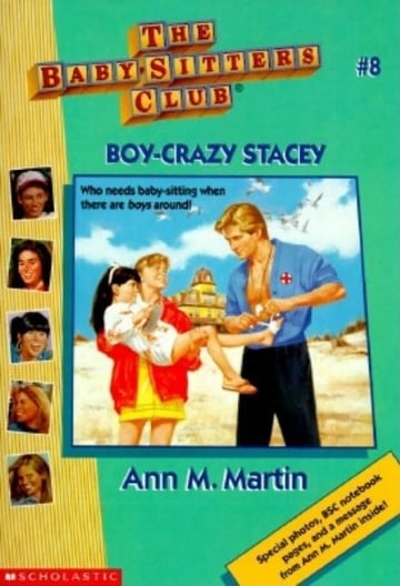 Cover of Boy-Crazy Stacey by Ann M Martin