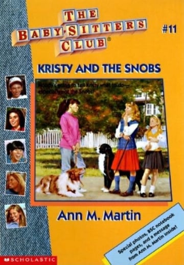 Cover of Kristy and the Snobs by Ann M Martin