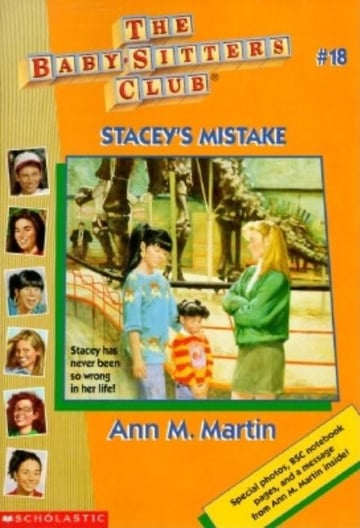 Cover of Stacey's Mistake by Ann M Martin