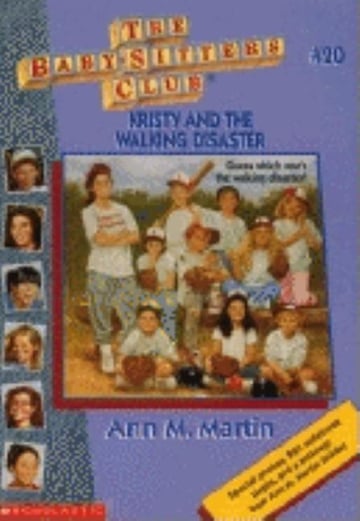 Cover of Kristy and the Walking Disaster by Ann M Martin