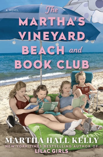 Cover of The Martha's Vineyard Beach and Book Club by Martha Hall Kelly