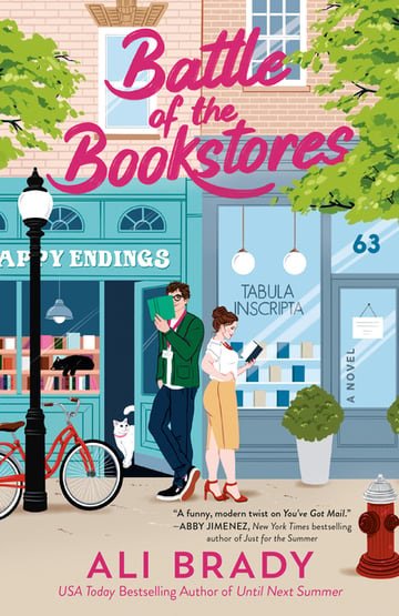 Cover of Battle of the Bookstores by Ali Brady