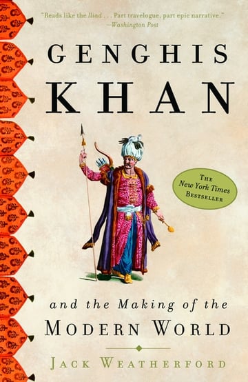 Cover of Genghis Khan and the Making of the Modern World by Jack Weatherford