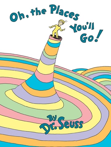 Cover of Oh, the Places You'll Go! by Dr Seuss