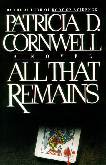 Cover of All That Remains by Patricia Cornwell