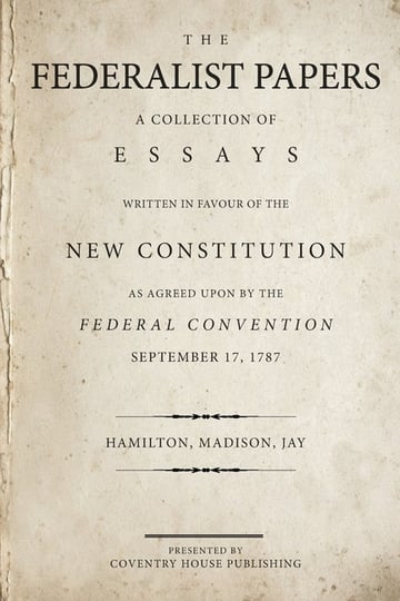 Cover of The Federalist Papers by James Madison