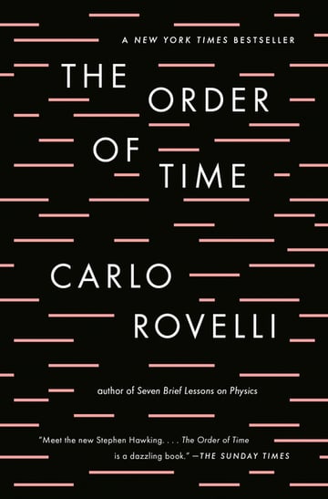 Cover of The Order of Time by Carlo Rovelli
