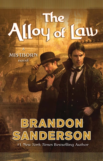 Cover of The Alloy of Law by Brandon Sanderson